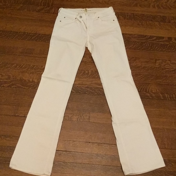 🎉 Host Pick 🎉 SALE:7 for All Mankind vintage white jeans size 28 - Picture 3 of 11